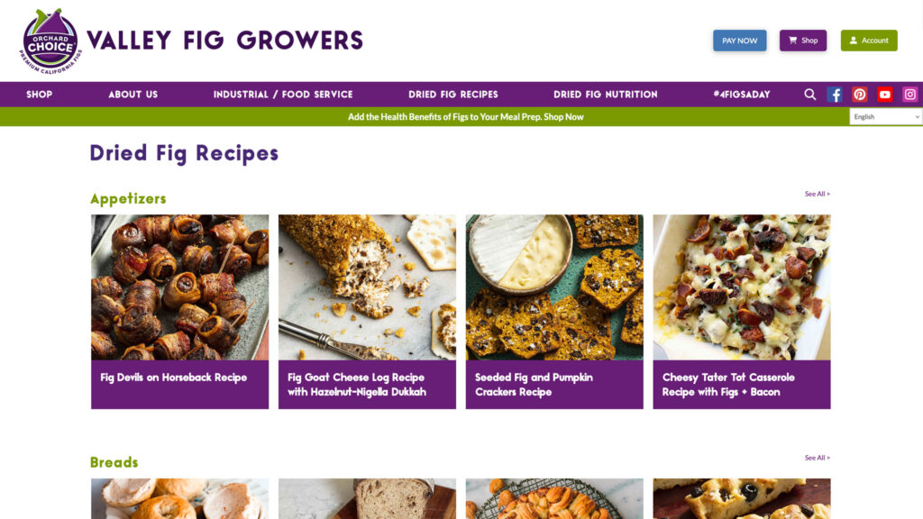 valley fig recipe page